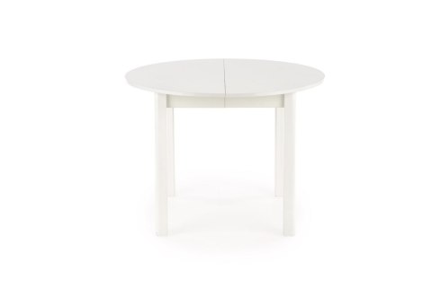 HALMAR stół RINGO kolor blat płyta meblowa okleinowana - biały nogi MDF okleinowany - biały (102-142x102x76 cm) HALMAR stół RINGO kolor blat płyta meblowa okleinowana - biały nogi MDF okleinowany - biały (102-142x102x76 cm)