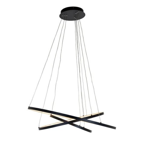 Richmond Interiors RICHMOND lampa wisząca AMIRA czarna Richmond Interiors RICHMOND lampa wisząca AMIRA czarna