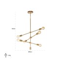 Richmond Interiors RICHMOND lampa wisząca MATTIZ Richmond Interiors RICHMOND lampa wisząca MATTIZ