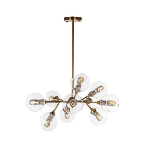 Richmond Interiors RICHMOND lampa wisząca QUINSY złota Richmond Interiors RICHMOND lampa wisząca QUINSY złota