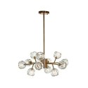 Richmond Interiors RICHMOND lampa wisząca QUINTY złota Richmond Interiors RICHMOND lampa wisząca QUINTY złota