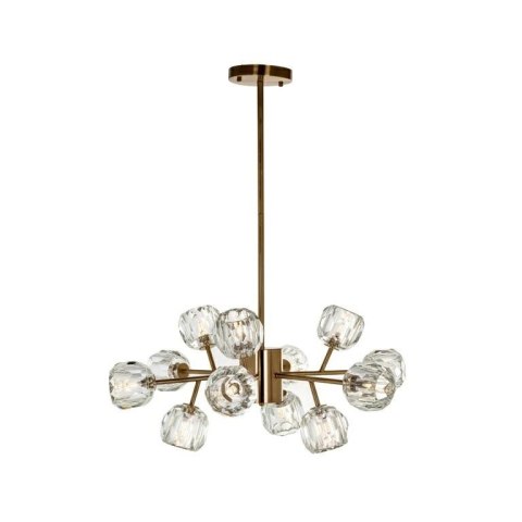 Richmond Interiors RICHMOND lampa wisząca QUINTY złota Richmond Interiors RICHMOND lampa wisząca QUINTY złota