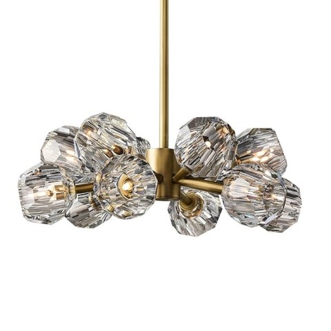 Richmond Interiors RICHMOND lampa wisząca QUINTY złota Richmond Interiors RICHMOND lampa wisząca QUINTY złota