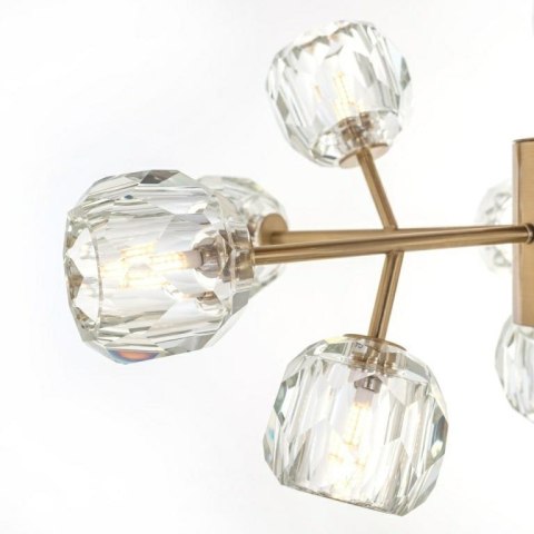 Richmond Interiors RICHMOND lampa wisząca QUINTY złota Richmond Interiors RICHMOND lampa wisząca QUINTY złota