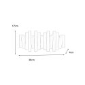 UMBRA funkcjonalny wieszak na ubrania PICKET - drewno naturalny UMBRA funkcjonalny wieszak na ubrania PICKET - drewno naturalny