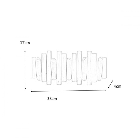 UMBRA funkcjonalny wieszak na ubrania PICKET - drewno naturalny UMBRA funkcjonalny wieszak na ubrania PICKET - drewno naturalny