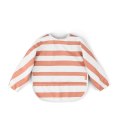 Done by Deer Done by Deer Śliniak z Rękawami Stripes Papaya Done by Deer Done by Deer Śliniak z Rękawami Stripes Papaya