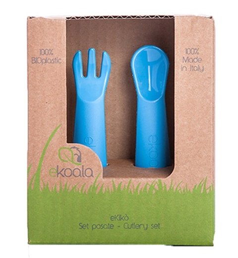 EKoala EKoala Sztućce 2szt. Blue BIOplastik