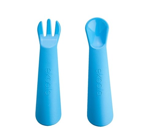EKoala EKoala Sztućce 2szt. Blue BIOplastik EKoala EKoala Sztućce 2szt. Blue BIOplastik