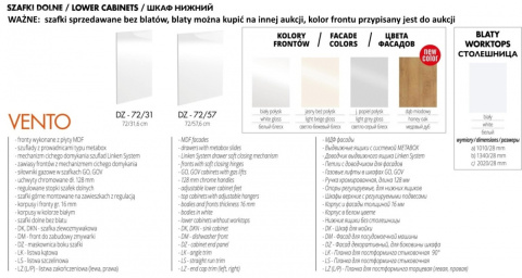 Halmar VENTO LS listwa szczelinowa do łączenia blatów szafek kuchennych materiał: aluminium Halmar VENTO LS listwa szczelinowa do łączenia blatów szafek kuchennych materiał: aluminium