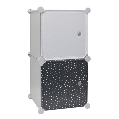 Intesi Modularny regał Cubes 2 do pokoju dziecka szary Intesi Modularny regał Cubes 2 do pokoju dziecka szary