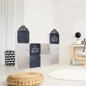 Intesi Modularny regał Cubes 2 do pokoju dziecka szary Intesi Modularny regał Cubes 2 do pokoju dziecka szary