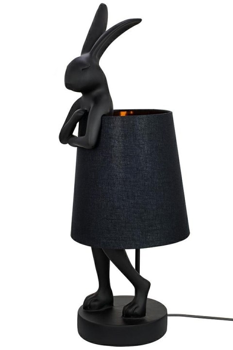 Kare Design KARE lampa stołowa RABBIT czarna / czarna Kare Design KARE lampa stołowa RABBIT czarna / czarna