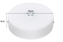 King Home Podsufitka Rozeta do lampy FI 15cm biała 5 - metal King Home Podsufitka Rozeta do lampy FI 15cm biała 5 - metal