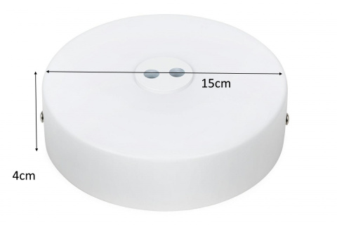 King Home Podsufitka Rozeta do lampy FI 15cm czarna 2 - metal King Home Podsufitka Rozeta do lampy FI 15cm czarna 2 - metal