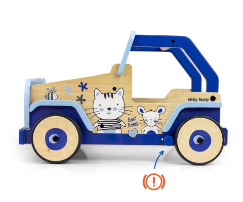 Milly Mally Milly Mally Zabawka Chodzik-Pchacz dla dzieci Explorer Cat and Mouse Milly Mally Milly Mally Zabawka Chodzik-Pchacz dla dzieci Explorer Cat and Mouse