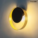 LAMPA ŚCIENNA KINKIET BAND ZŁOTO / CZARNY metalowa G9 Moosee MOOSEE do wnętrz nowoczesnych i klasycznych LAMPA ŚCIENNA KINKIET BAND ZŁOTO / CZARNY metalowa G9 Moosee MOOSEE do wnętrz nowoczesnych i klasycznych