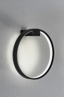 Moosee MOOSEE Kinkiet lampa ścienna LED CIRCLE WALL czarna aluminium osłona z akrylu klosz w kształcie okręgu Moosee MOOSEE Kinkiet lampa ścienna LED CIRCLE WALL czarna aluminium osłona z akrylu klosz w kształcie okręgu