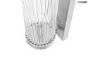 Moosee MOOSEE Kinkiet lampa ścienna COLUMN 65 srebrna stal chromowana szklane klosze 2xE14 do domu hotelu restauracji Moosee MOOSEE Kinkiet lampa ścienna COLUMN 65 srebrna stal chromowana szklane klosze 2xE14 do domu hotelu restauracji
