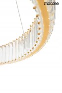 LAMPA WISZĄCA LED LIBERTY 40 ZŁOTA metal szkło kryształowe PRZEZROCZYSTY Moosee MOOSEE możliwość regulacji wysokości LAMPA WISZĄCA LED LIBERTY 40 ZŁOTA metal szkło kryształowe PRZEZROCZYSTY Moosee MOOSEE możliwość regulacji wysokości