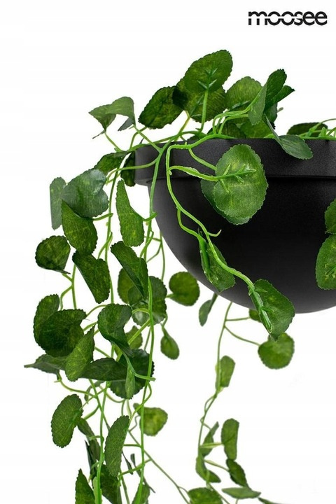 Moosee MOOSEE lampa wisząca LED PLANT czarna metal klosze szkło biały z donicą sztuczne rośliny w zestawie Moosee MOOSEE lampa wisząca LED PLANT czarna metal klosze szkło biały z donicą sztuczne rośliny w zestawie