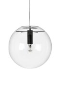 Moosee MOOSEE lampa wisząca SANDRA 30 czarna metal klosz w kształcie kuli wyykonano ze szkła transparentnego E27 Moosee MOOSEE lampa wisząca SANDRA 30 czarna metal klosz w kształcie kuli wyykonano ze szkła transparentnego E27