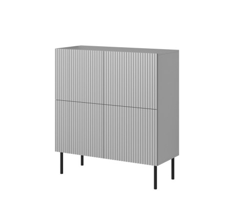 KOMODA ASENSIO KM-2 jasny popiel, nogi: metalowe czarne HALMAR PŁYTA LAMINOWANA DO POKOJU DO SALONU SYPIALNI KOMODA ASENSIO KM-2 jasny popiel, nogi: metalowe czarne HALMAR PŁYTA LAMINOWANA DO POKOJU DO SALONU SYPIALNI
