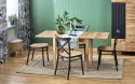 HALMAR stół GRACJAN rozkładany 80-160x80 kolor dąb craft blat płyta laminowana obrzeża ABS nogi MDF laminowany HALMAR stół GRACJAN rozkładany 80-160x80 kolor dąb craft blat płyta laminowana obrzeża ABS nogi MDF laminowany