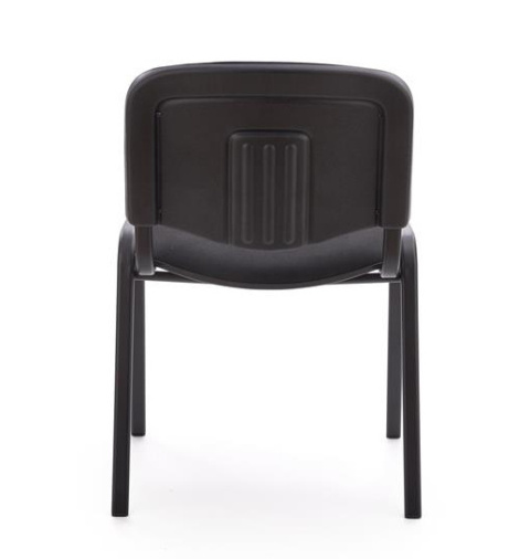 Halmar ISO krzesło, czarny, OBAN EF019 krzesło konferencyjne sztaplowanie materiał: stal lakierowana proszkowo / tkanina Halmar ISO krzesło, czarny, OBAN EF019 krzesło konferencyjne sztaplowanie materiał: stal lakierowana proszkowo / tkanina