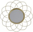 Intesi Lustro Intesi Flowe wiszące złote rama metalowa przypominająca kwiatek lustro jednocześnie sprawdzi się jako dekoracja Intesi Lustro Intesi Flowe wiszące złote rama metalowa przypominająca kwiatek lustro jednocześnie sprawdzi się jako dekoracja