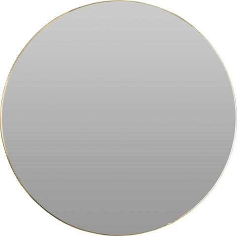 Intesi Lustro Zarifa ścienne okrągłe 55 cm złote cienka rama metalowa do zawieszenia w przedpokoju łazience czy jadalni Intesi Lustro Zarifa ścienne okrągłe 55 cm złote cienka rama metalowa do zawieszenia w przedpokoju łazience czy jadalni
