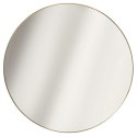 Intesi Lustro okrągłe Navira złote 55cm funkcjonalny i elegancki dodatek do salonu jadalni czy przedpokoju Intesi Lustro okrągłe Navira złote 55cm funkcjonalny i elegancki dodatek do salonu jadalni czy przedpokoju