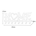 Intesi Wieszak ścienny Home czarny metal malowany proszkowo do przedpokoju holu recepcji Intesi Wieszak ścienny Home czarny metal malowany proszkowo do przedpokoju holu recepcji