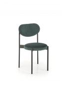 Halmar K509 krzesło ciemny zielony, tkanina - velvet / metal Halmar K509 krzesło ciemny zielony, tkanina - velvet / metal