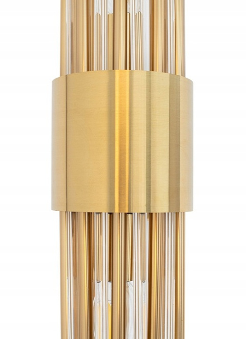 KINKIET LAMPA ŚCIENNA AMADEO ZŁOTA metal KLOSZE KRYSZTAŁOWE E14 King Home nowoczesna i elegancka KINKIET LAMPA ŚCIENNA AMADEO ZŁOTA metal KLOSZE KRYSZTAŁOWE E14 King Home nowoczesna i elegancka