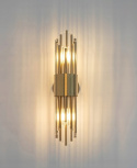 KINKIET LAMPA ŚCIENNA AMADEO ZŁOTA metal KLOSZE KRYSZTAŁOWE E14 King Home nowoczesna i elegancka KINKIET LAMPA ŚCIENNA AMADEO ZŁOTA metal KLOSZE KRYSZTAŁOWE E14 King Home nowoczesna i elegancka
