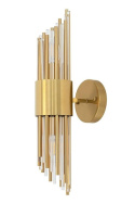 KINKIET LAMPA ŚCIENNA AMADEO ZŁOTA metal KLOSZE KRYSZTAŁOWE E14 King Home nowoczesna i elegancka KINKIET LAMPA ŚCIENNA AMADEO ZŁOTA metal KLOSZE KRYSZTAŁOWE E14 King Home nowoczesna i elegancka