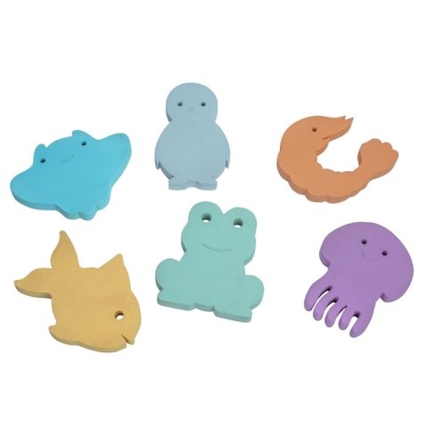 MOES Moes Zabawki do Kąpieli Waterfun Pastel 6 szt MOES Moes Zabawki do Kąpieli Waterfun Pastel 6 szt