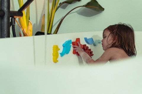 MOES Moes Zabawki do Kąpieli Waterfun Rainbow 6 szt MOES Moes Zabawki do Kąpieli Waterfun Rainbow 6 szt