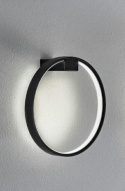 Moosee MOOSEE Kinkiet lampa ścienna LED CIRCLE WALL czarna aluminium osłona z akrylu klosz w kształcie okręgu Moosee MOOSEE Kinkiet lampa ścienna LED CIRCLE WALL czarna aluminium osłona z akrylu klosz w kształcie okręgu