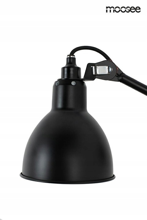 KINKIET LAMPA ŚCIENNA FRANK CZARNA STAL ALUMINIUM klosz REGULOWANY E14 Moosee MOOSEE KINKIET LAMPA ŚCIENNA FRANK CZARNA STAL ALUMINIUM klosz REGULOWANY E14 Moosee MOOSEE