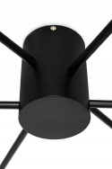 Moosee MOOSEE Kinkiet lampa ścienna Plafon LED SHADOW 6 czarna metal aluminium można zainstalować na suficie jako plafon Moosee MOOSEE Kinkiet lampa ścienna Plafon LED SHADOW 6 czarna metal aluminium można zainstalować na suficie jako plafon