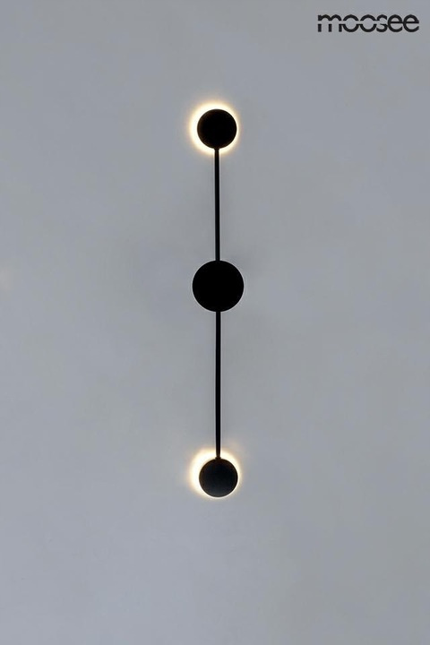 Moosee MOOSEE Plafon Kinkiet Lampa ścienna SHADOW 2 LED czarna metal aluminium możliwość montażu na suficie jako plafon Moosee MOOSEE Plafon Kinkiet Lampa ścienna SHADOW 2 LED czarna metal aluminium możliwość montażu na suficie jako plafon