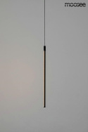 LAMPA WISZĄCA LED OMBRE 60 CZARNA stal akryl Moosee MOOSEE nowoczesna i minimalistyczna
