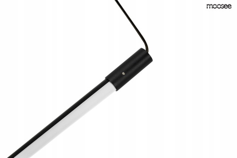 LAMPA WISZĄCA LED OMBRE 60 CZARNA stal akryl Moosee MOOSEE nowoczesna i minimalistyczna LAMPA WISZĄCA LED OMBRE 60 CZARNA stal akryl Moosee MOOSEE nowoczesna i minimalistyczna