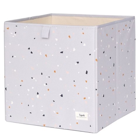 3 Sprouts 3 Sprouts Pudełko na Zabawki Recycled Terrazzo Light Gray 3 Sprouts 3 Sprouts Pudełko na Zabawki Recycled Terrazzo Light Gray