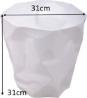D2.DESIGN Kosz na śmieci "Papier" czerwony tworzywo inspirowany projektem kosza Bin Bin D2.DESIGN Kosz na śmieci "Papier" czerwony tworzywo inspirowany projektem kosza Bin Bin
