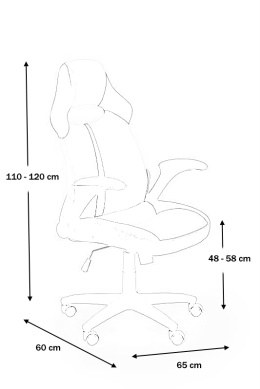 Halmar BLOOM fotel obrotowy gabinetowy różowy tkanina / czarny mechinizm TILT
