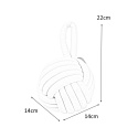 Intesi Stoper do drzwi Yarn różowy miękki przypomina kłębek będzie równocześnie ozdobą Intesi Stoper do drzwi Yarn różowy miękki przypomina kłębek będzie równocześnie ozdobą