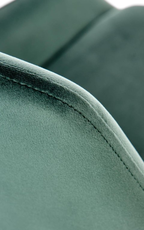 Halmar K479 krzesło ciemny zielony, tkanina - velvet / metal Halmar K479 krzesło ciemny zielony, tkanina - velvet / metal